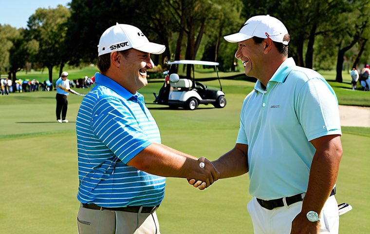 골프 프로로서 자기 브랜딩하기 - Professional Golfer Website**

"Screenshot of a professional golfer's website, showcasing a clean an...