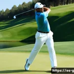 Home 21 골프 프로의 자격 갱신 요건 - **Prompt 1: "The Modern Professional's Dedication"**
"A male professional golfer, mid-swing with...